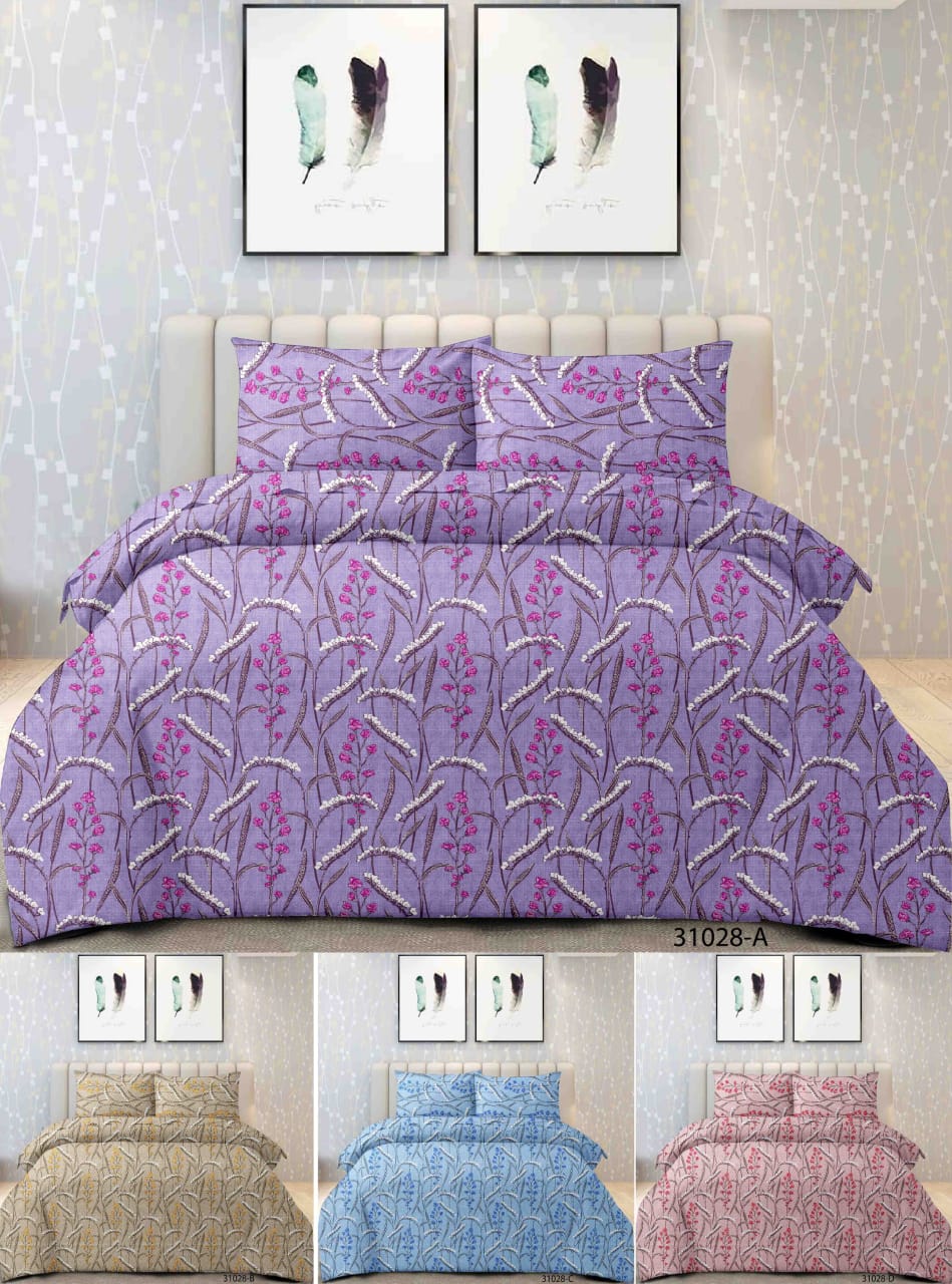 WhatsApp Image 2026-05-29 at 3.44.19 PM Flower print queen size set - Image 1