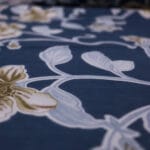 Imperial Floral Vine Deep Teal Luxury Cotton Double Bedsheet for Double Bed with 2 Pillow Covers | Premium Floral Bedding - Image 5