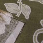 Imperial Floral Vine Bottle Green Luxury Cotton Double Bedsheet for Double Bed with 2 Pillow Covers | Premium Floral Bedding - Image 4