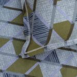 Classic Green Geometric Cotton Double Bedsheet for Double Bed with 2 Pillow Covers | Premium Bedding Sets - Image 3