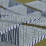 Classic Green Geometric Cotton Double Bedsheet for Double Bed with 2 Pillow Covers | Premium Bedding Sets - Image 4