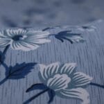 Blue Blossom Meadow Cotton Double Bedsheet for Double Bed with 2 Pillow Covers | Premium Double Bed Bedsheet - Image 4