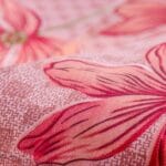 Pastel Cosmos Dream Orange Luxury Cotton Double Bedsheet for Double Bed with 2 Pillow Covers | Premium Floral Bedding - Image 4