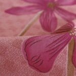 Pastel Cosmos Dream Pink Luxury Cotton Double Bedsheet for Double Bed with 2 Pillow Covers | Premium Floral Bedding - Image 4