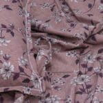 Pink Blossom Meadow Cotton Double Bedsheet for Double Bed with 2 Pillow Covers | Premium Double Bed Bedsheet - Image 2