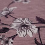 Pink Blossom Meadow Cotton Double Bedsheet for Double Bed with 2 Pillow Covers | Premium Double Bed Bedsheet - Image 4