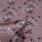 Pink Blossom Meadow Cotton Double Bedsheet for Double Bed with 2 Pillow Covers | Premium Double Bed Bedsheet - Image 5