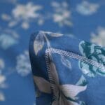 Blue Blossom Melody Cotton Double Bedsheet for Double Bed with 2 Pillow Covers | Premium Double Bed Bedsheet - Image 4