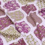Maroon Green Boho Floral Cotton Double Bedsheet for Double Bed with 2 Pillow Covers | Premium Bedding Sets - Image 3