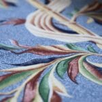 Serene Blue Bamboo Cotton Double Bedsheet for Double Bed with 2 Pillow Covers | Premium Bedding Sets - Image 5