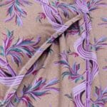 Warm Brown Bamboo Cotton Double Bedsheet for Double Bed with 2 Pillow Covers | Premium Bedding Sets - Image 4