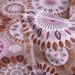 Warm Brown Mandala Rangoli Cotton Double Bedsheet for Double Bed with 2 Pillow Covers | Premium Bedding Sets - Image 3