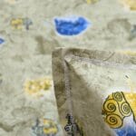 Earthy Green Abstract Leaf Cotton Double Bedsheet for Double Bed with 2 Pillow Covers | Premium Bedding Sets - Image 3