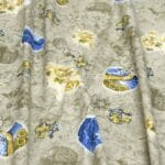Earthy Green Abstract Leaf Cotton Double Bedsheet for Double Bed with 2 Pillow Covers | Premium Bedding Sets - Image 4