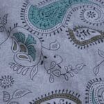Sage Paisley Prestige Cotton Double Bedsheet for Double Bed with 2 Pillow Covers | Premium Double Bed Bedsheet - Image 5