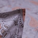 Cinnamon Paisley Harmony Cotton Double Bedsheet for Double Bed with 2 Pillow Covers | Premium Double Bed Bedsheet - Image 4