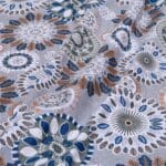 Classic Grey Mandala Rangoli Cotton Double Bedsheet for Double Bed with 2 Pillow Covers | Premium Bedding Sets - Image 2