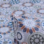 Classic Grey Mandala Rangoli Cotton Double Bedsheet for Double Bed with 2 Pillow Covers | Premium Bedding Sets - Image 3