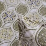 Light Green Abstract Mandala Cotton Double Bedsheet for Double Bed with 2 Pillow Covers | Premium Bedding Sets - Image 4