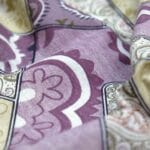 Maroon Yellow Boho Patchwork Cotton Double Bedsheet for Double Bed with 2 Pillow Covers | Premium Bohemian Bedding Sets - Image 5